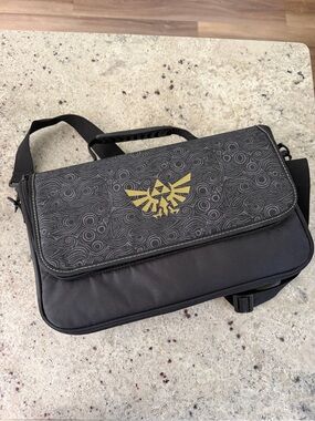 PowerA Legend of Zelda Breath of the Wild Nintendo Switch Messenger Bag Carrier